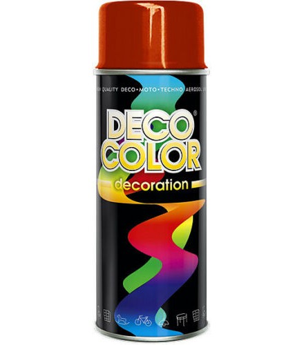 DECO COLOR DECORATION 400 ml аэразоль декоративная краска красный